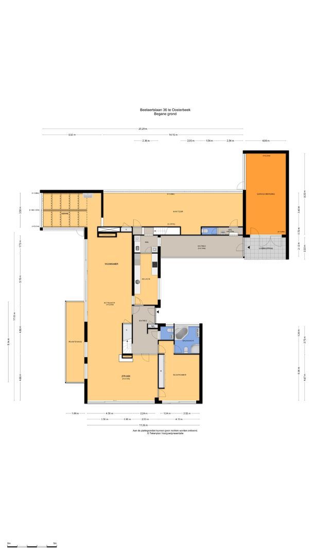 Beelaertslaan 36, Oosterbeek plattegrond-0