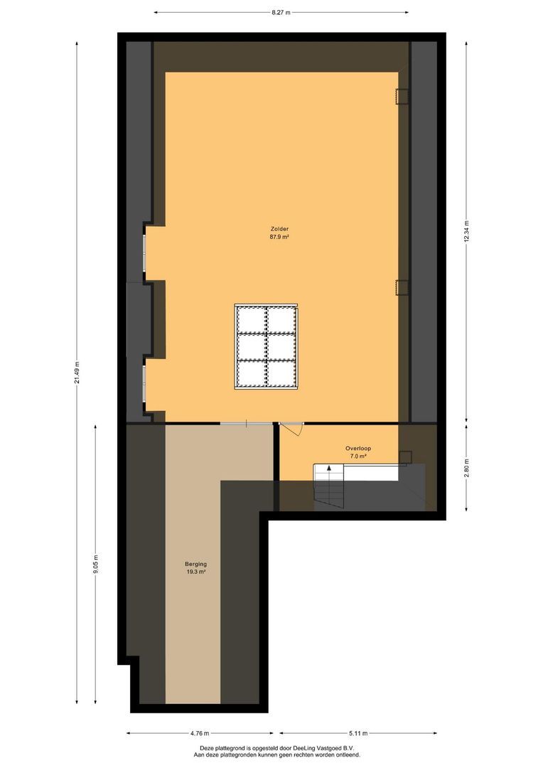 Zuiderdwarsvaart 134, Drachten plattegrond-2