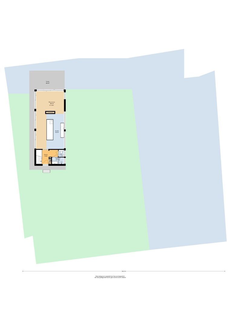 Slûswei 20, De Veenhoop plattegrond-0