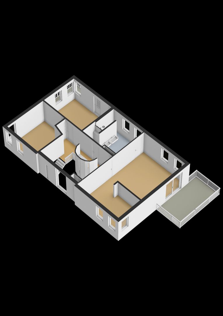 De Tuinen 13, Wolvega plattegrond-3