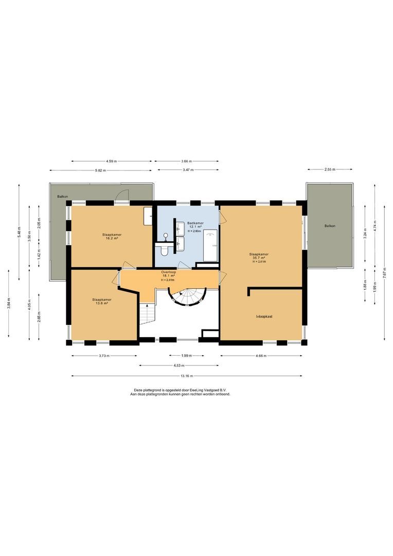 De Tuinen 13, Wolvega plattegrond-2