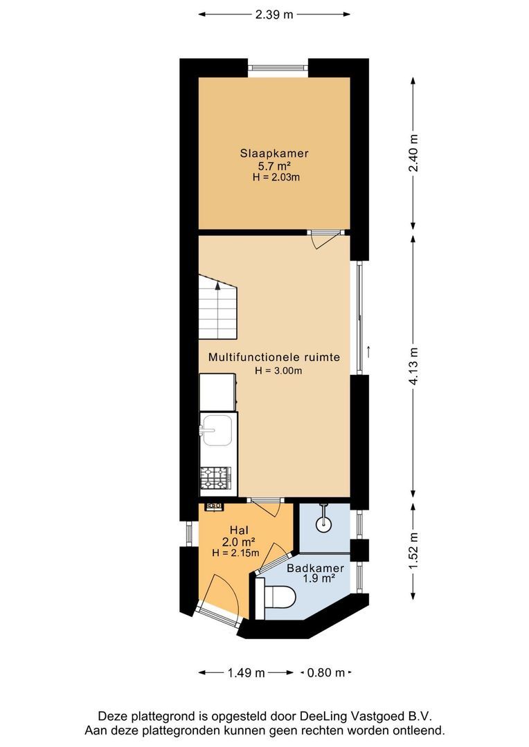 Leemweg 1, Steggerda plattegrond-4