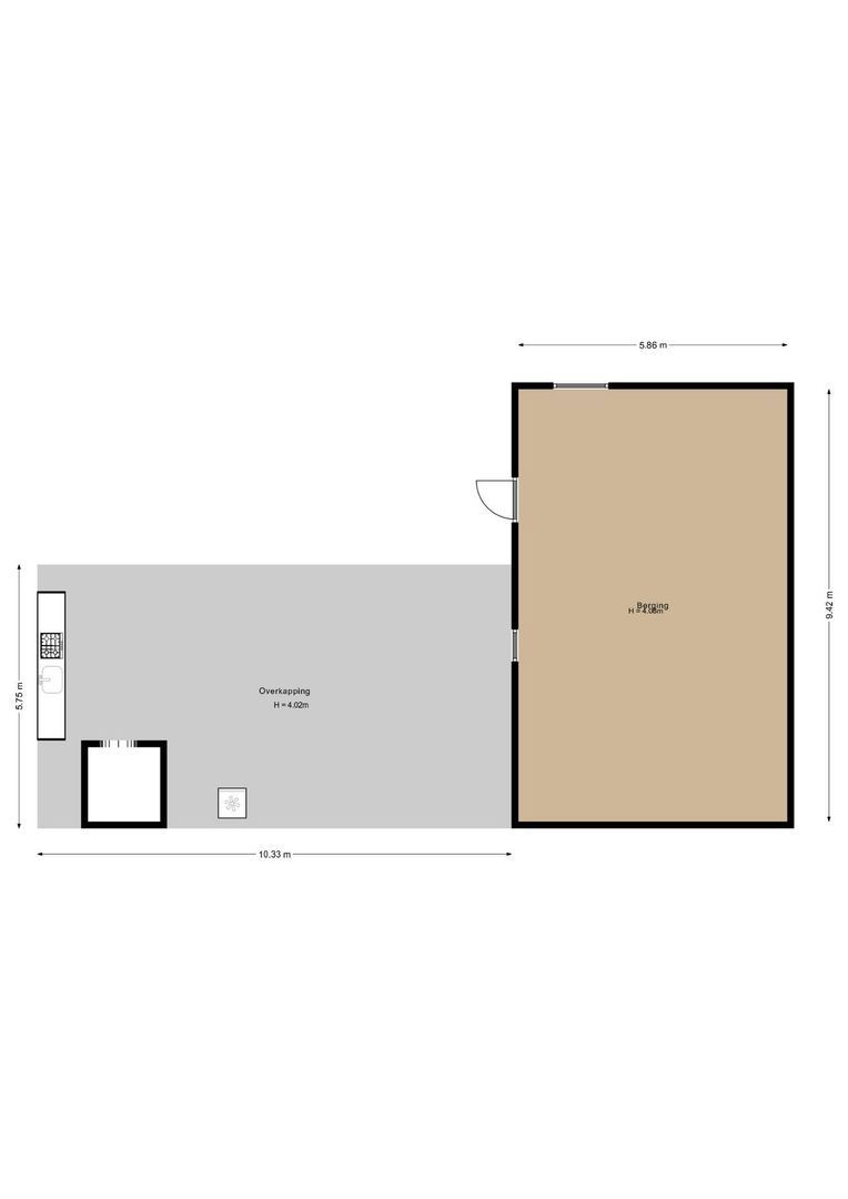Hoge Zomerdijk 9, Joure plattegrond-5