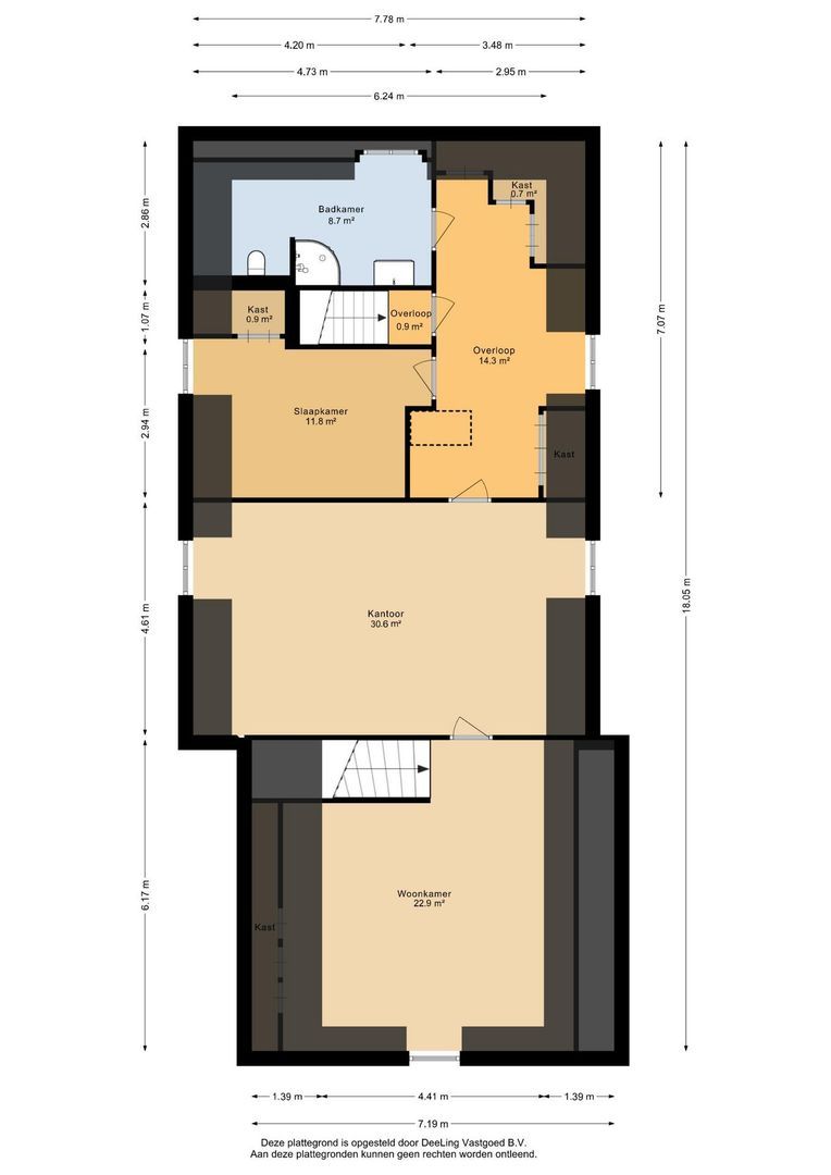 Kalenberg Zuid 5, Kalenberg plattegrond-3