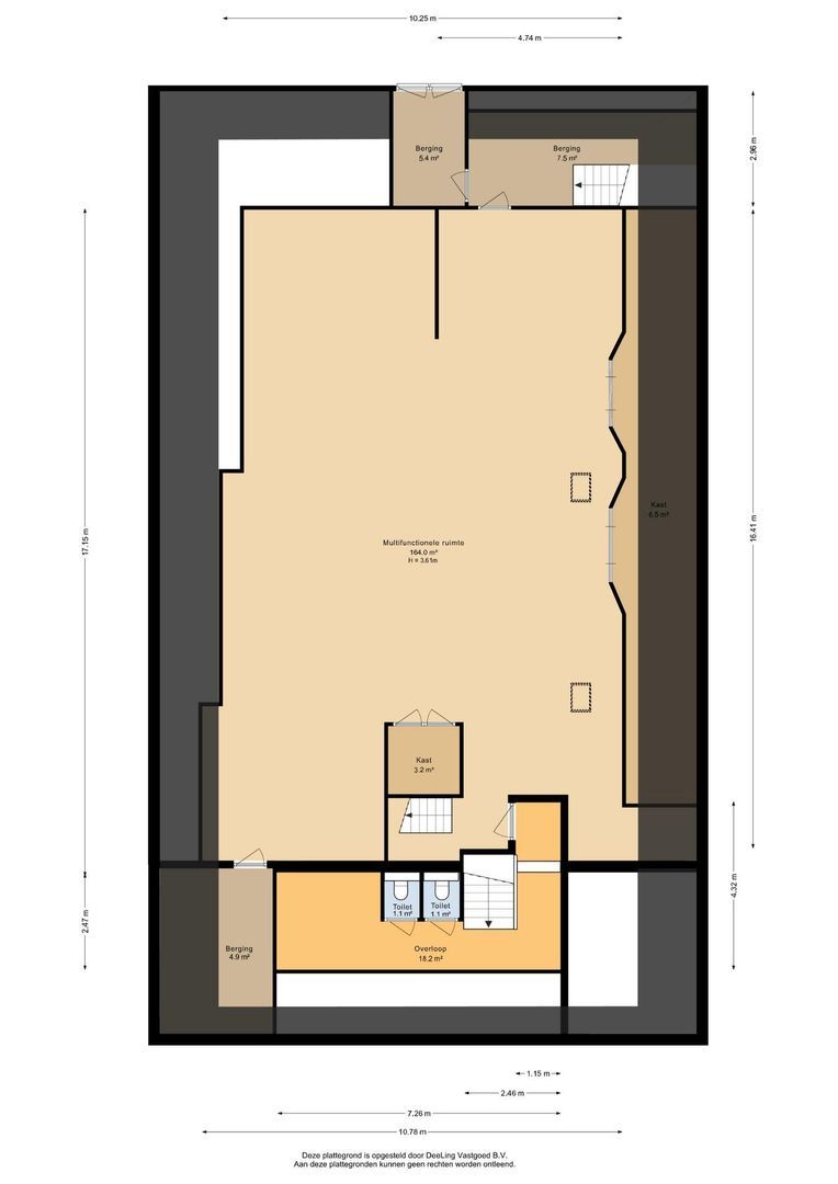 Leeuwarderstraatweg 146, Heerenveen plattegrond-4