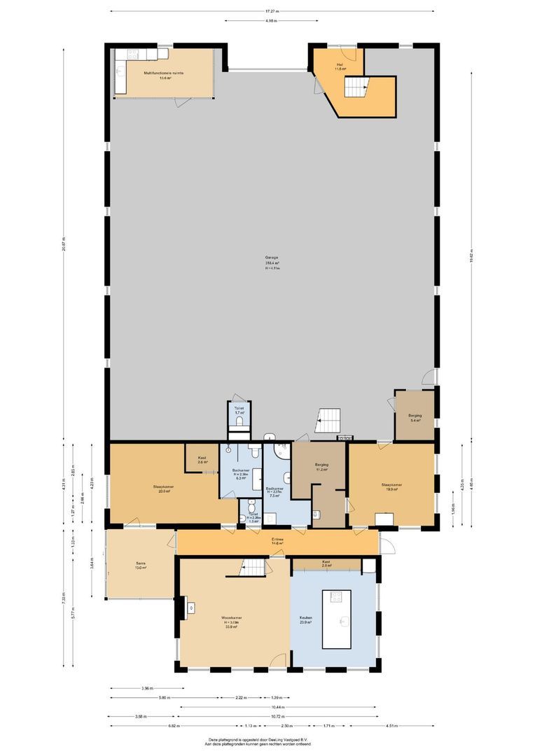 Leeuwarderstraatweg 146, Heerenveen plattegrond-0