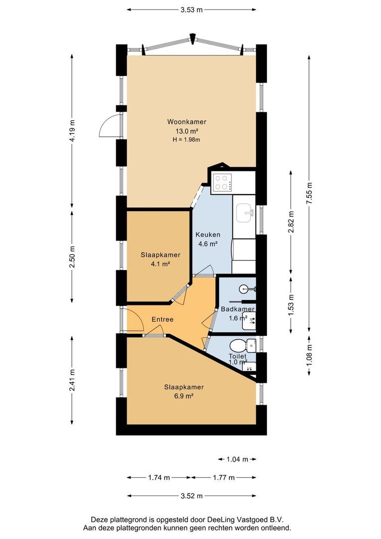 Leeuwarderstraatweg 146, Heerenveen plattegrond-6