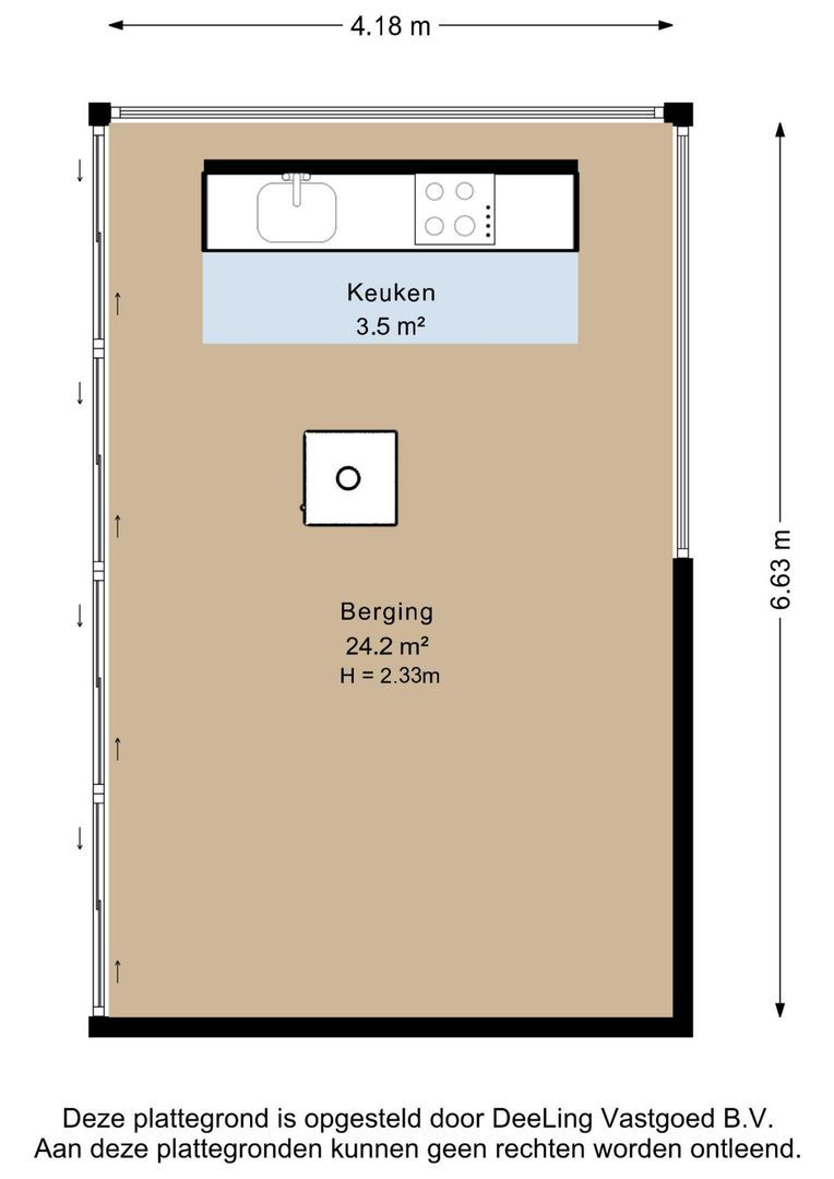 Siebe Annesweg 3, Oudehorne plattegrond-2