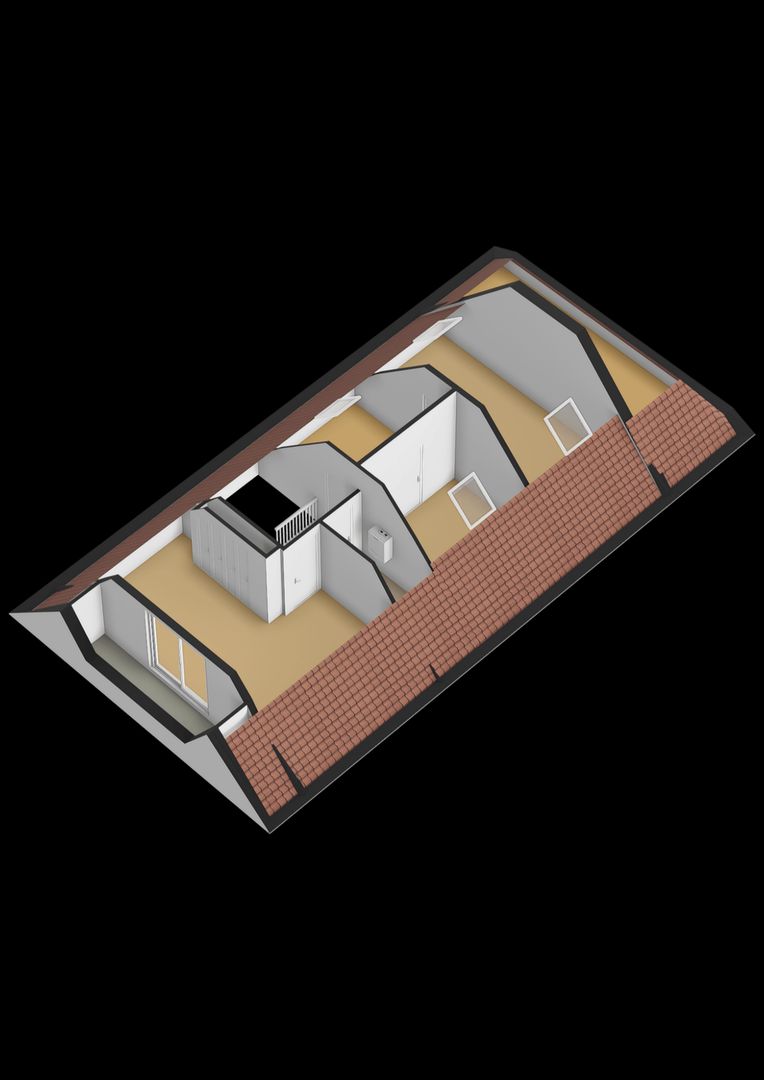 Bovenweg 3, Donkerbroek plattegrond-3