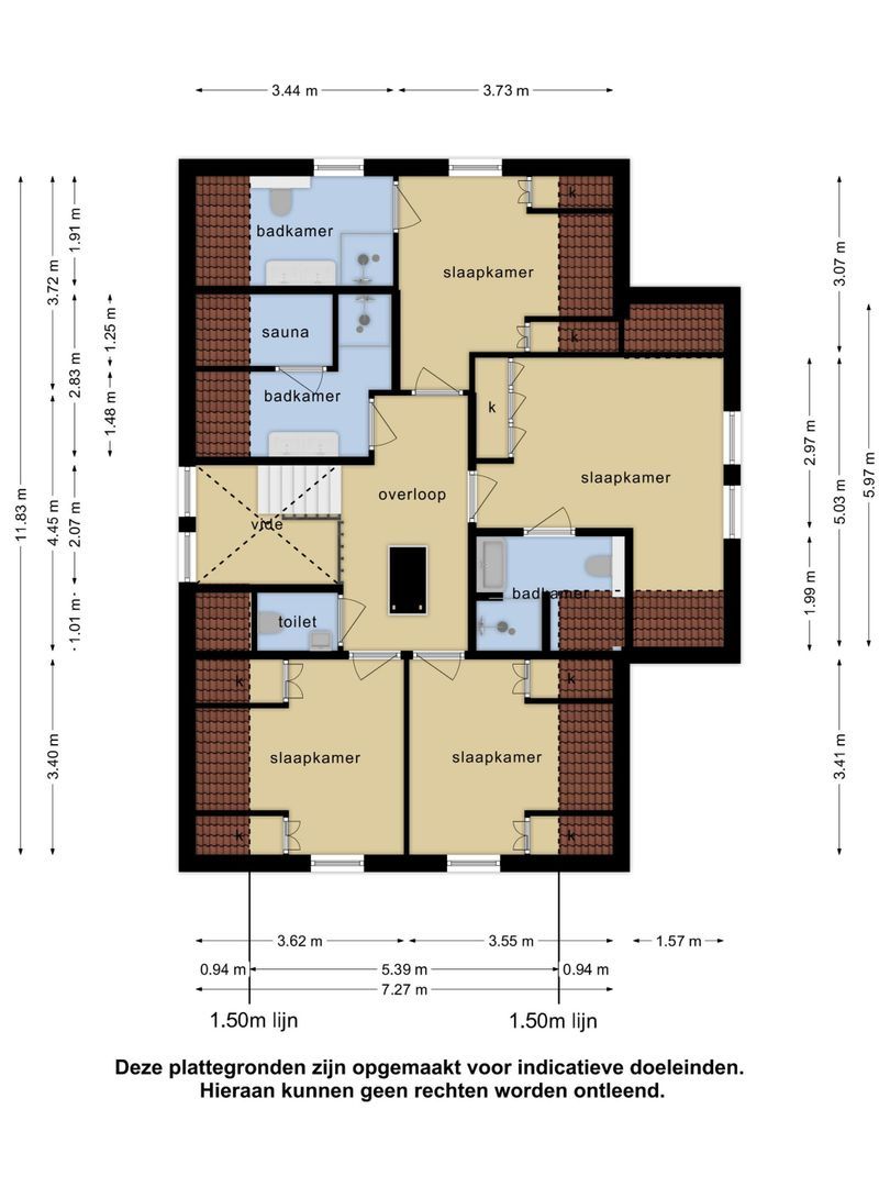 Djerreblom 19, Delfstrahuizen plattegrond-1