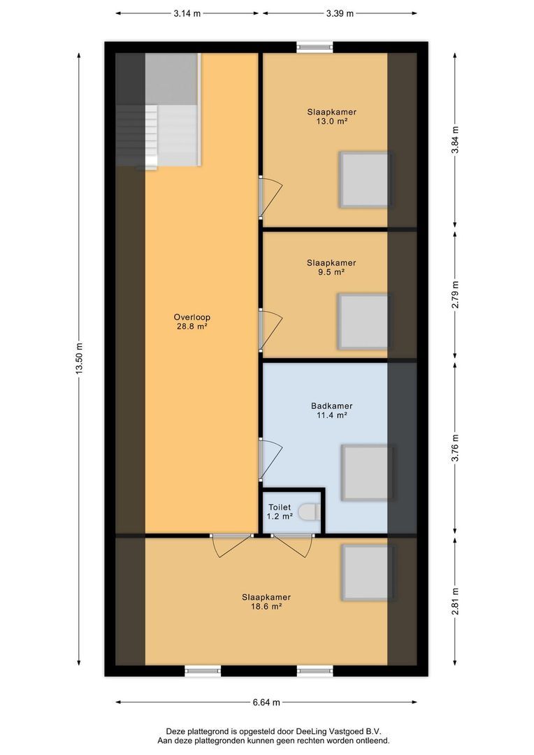 Hearewei 39, Tzummarum plattegrond-1