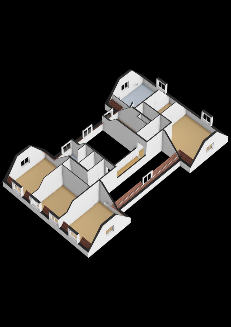De Finne 7, Ysbrechtum plattegrond-5