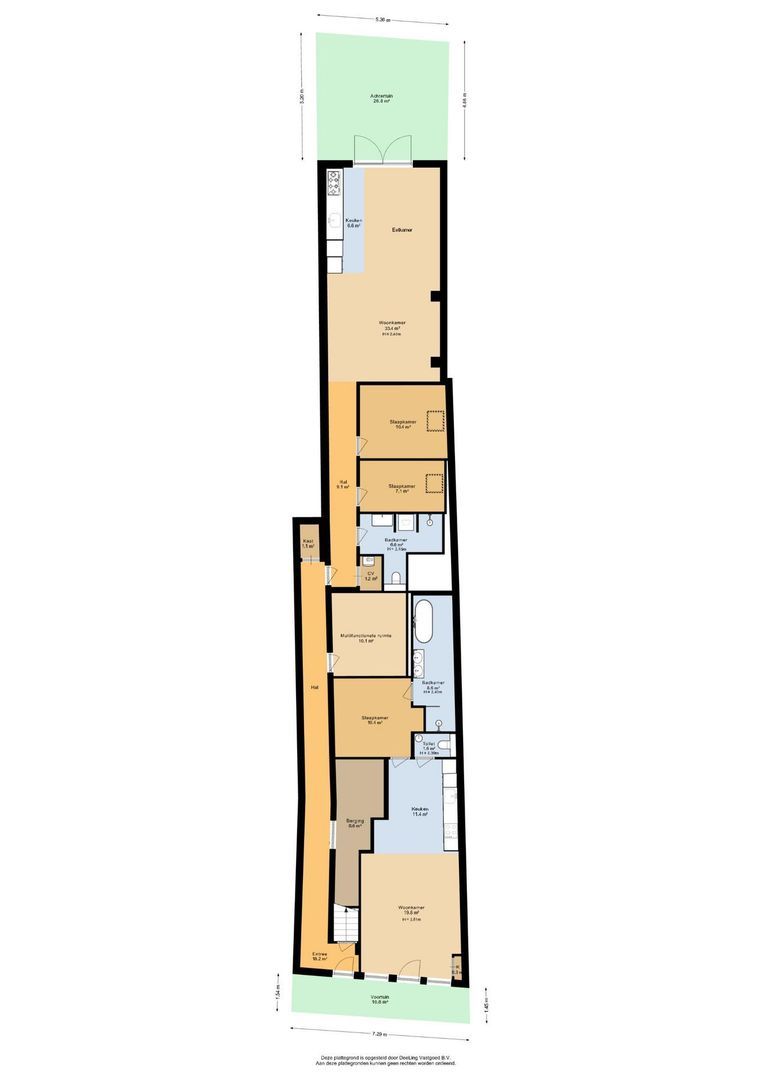 Midstraat 122, Joure plattegrond-6