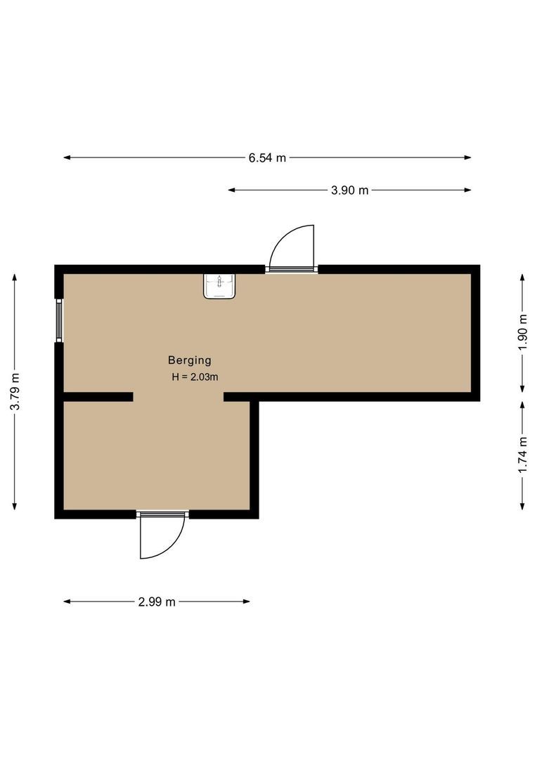 Salverderweg 71, Franeker plattegrond-2