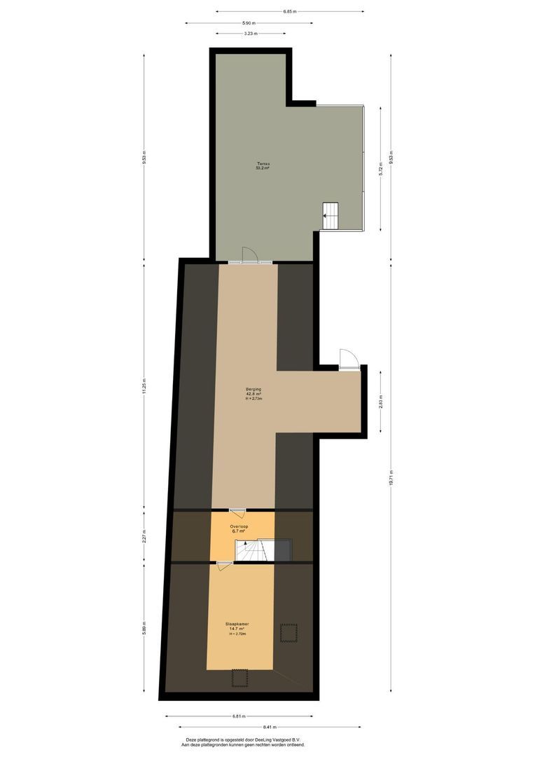Iewâl 18, Woudsend plattegrond-4