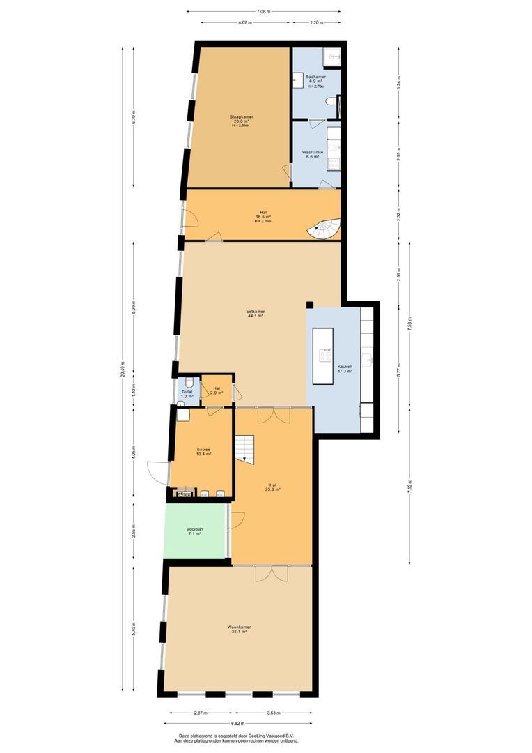 Iewâl 18, Woudsend plattegrond-0
