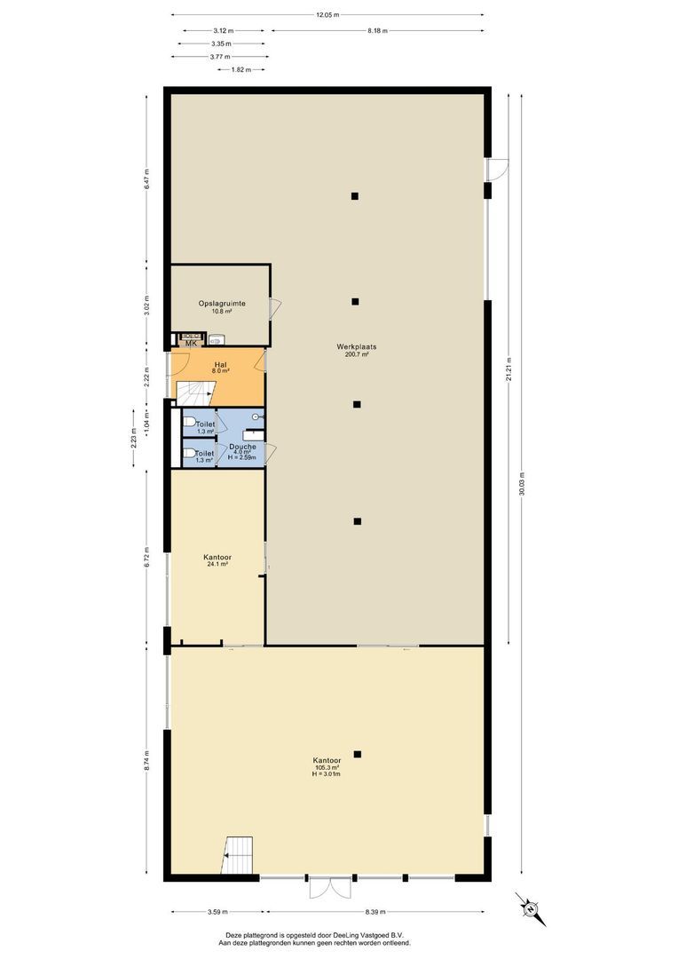 Celsiusweg 8, Joure plattegrond-2