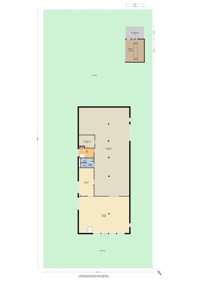 Celsiusweg 8, Joure plattegrond-1