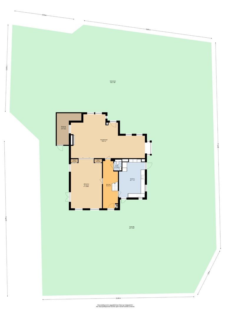 Koetshúsleane 2, Woudsend plattegrond-3