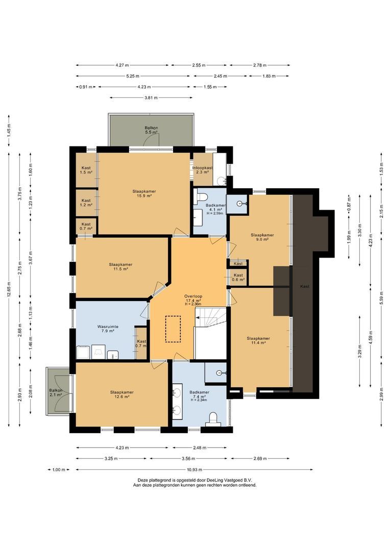 Koetshúsleane 2, Woudsend plattegrond-1
