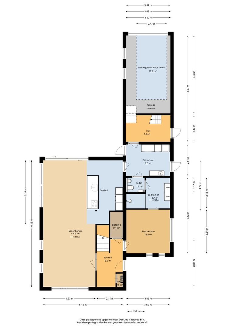 Tolhûsdyk 11, Sneek plattegrond-0