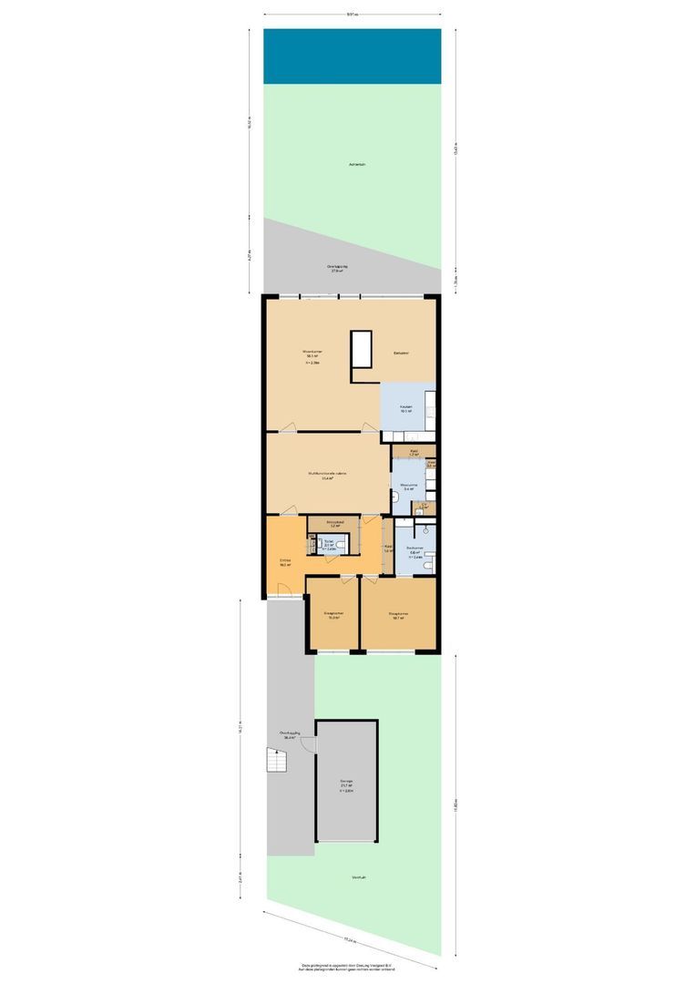 De Kolk 10, Woudsend plattegrond-4