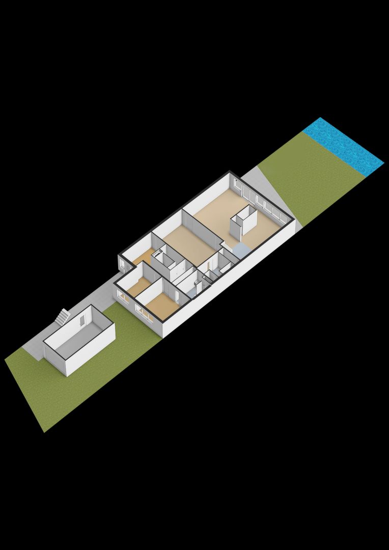 De Kolk 10, Woudsend plattegrond-5