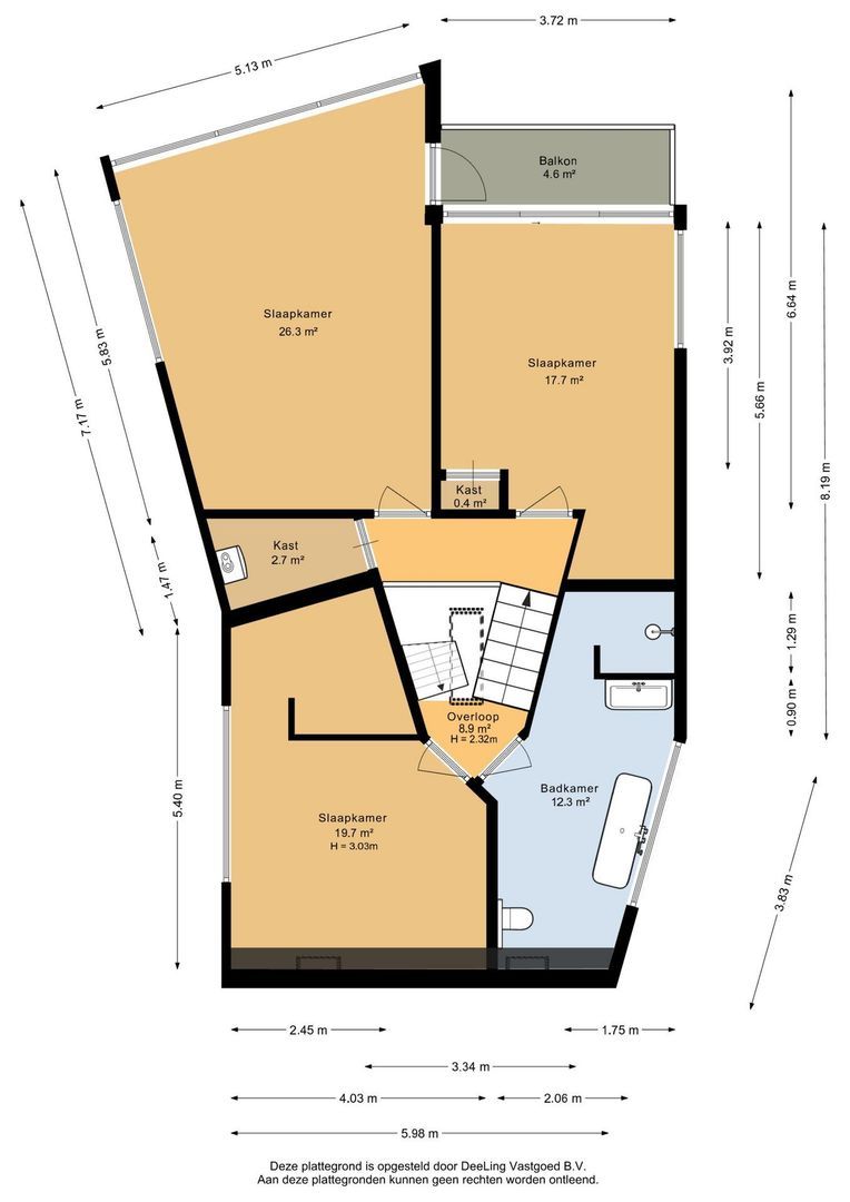 Komelkersstrjitte 7, Terherne plattegrond-4