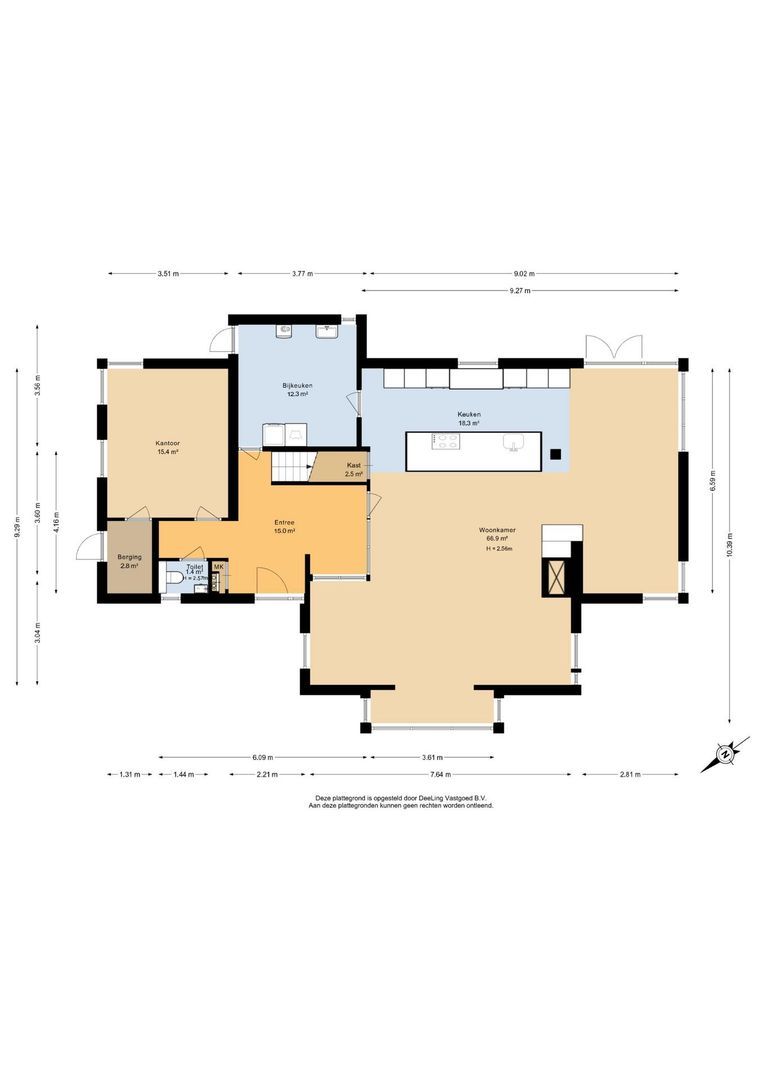 Harddraversweg 7, Joure plattegrond-0