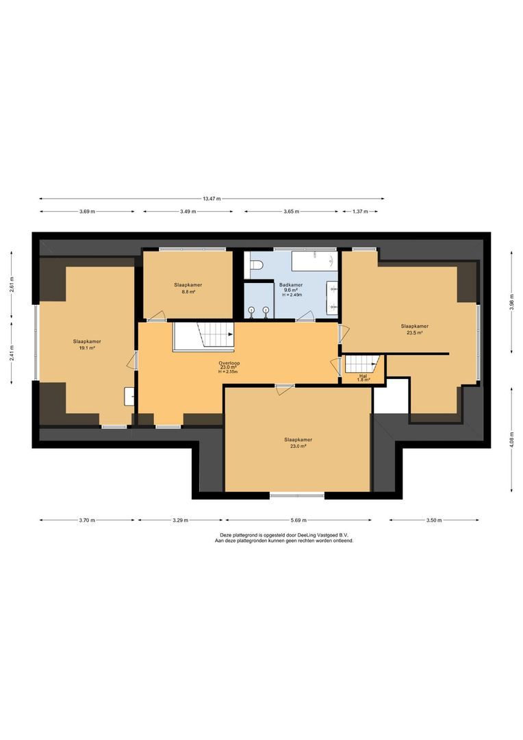 Harddraversweg 7, Joure plattegrond-2