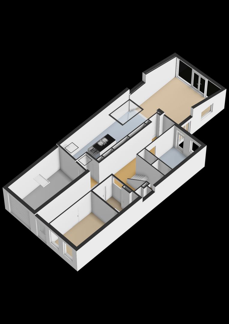 Bothniakade 1, Sneek plattegrond-1