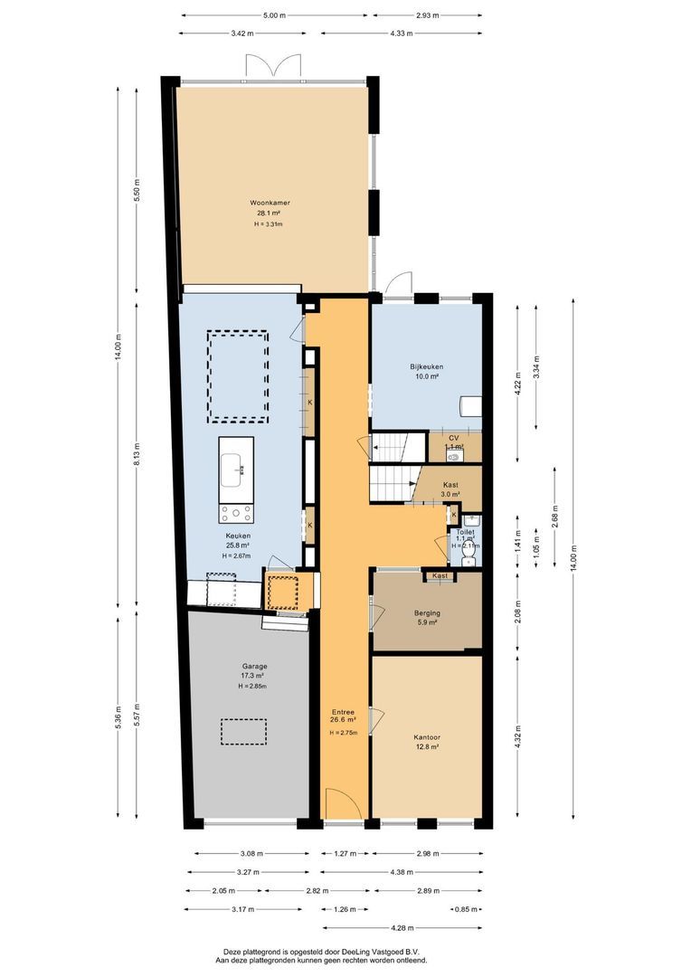 Bothniakade 1, Sneek plattegrond-0