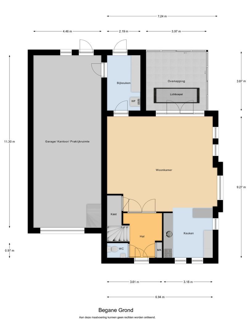 Ruisvoorn 6, Vlijmen plattegrond-2