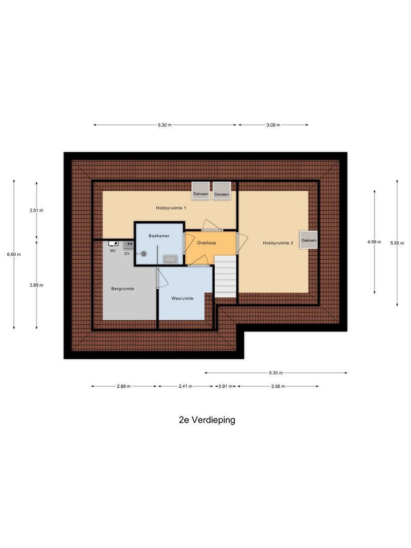 Molenpark 28, Vlijmen plattegrond-1