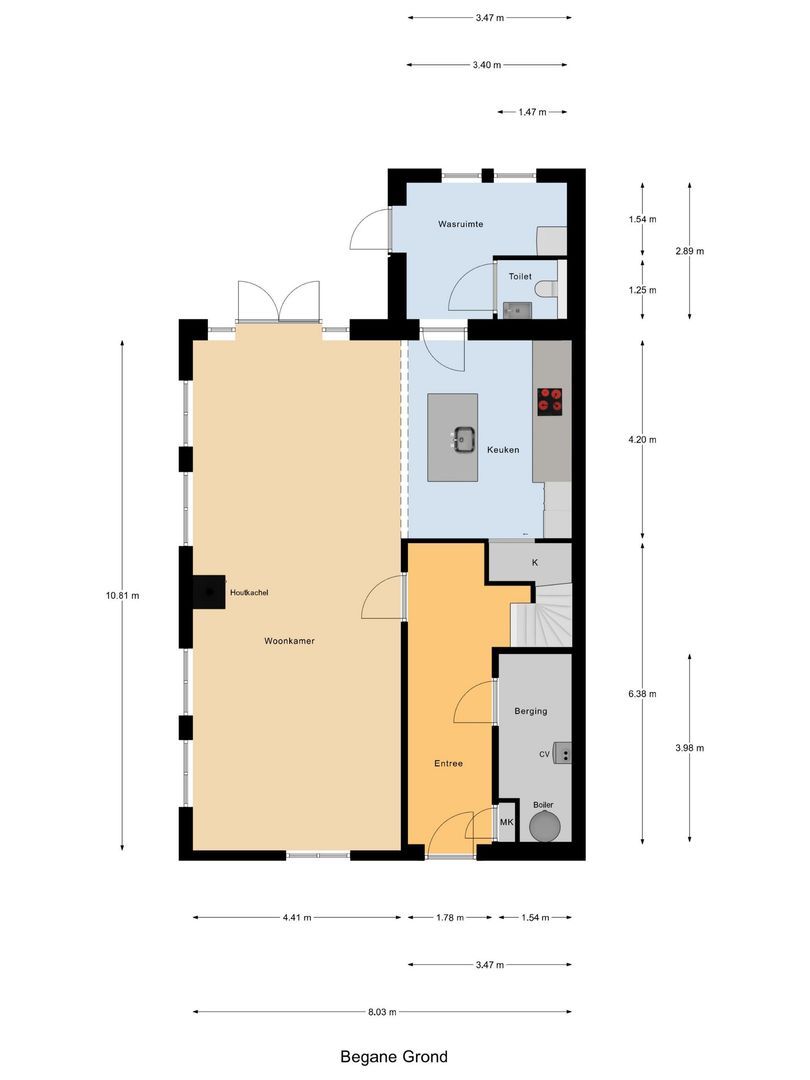 Zilverkarper 4, Vlijmen plattegrond-3