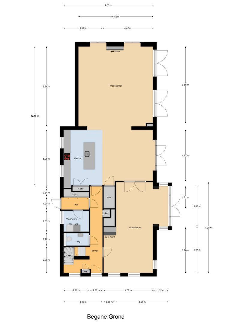 Mommersteeg 102, Haarsteeg plattegrond-0