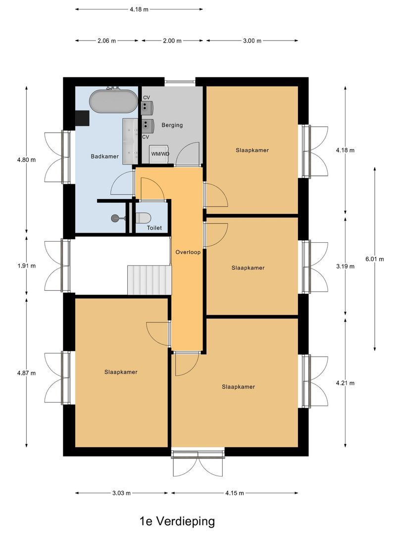 Bosbeemd 19, Vlijmen plattegrond-0