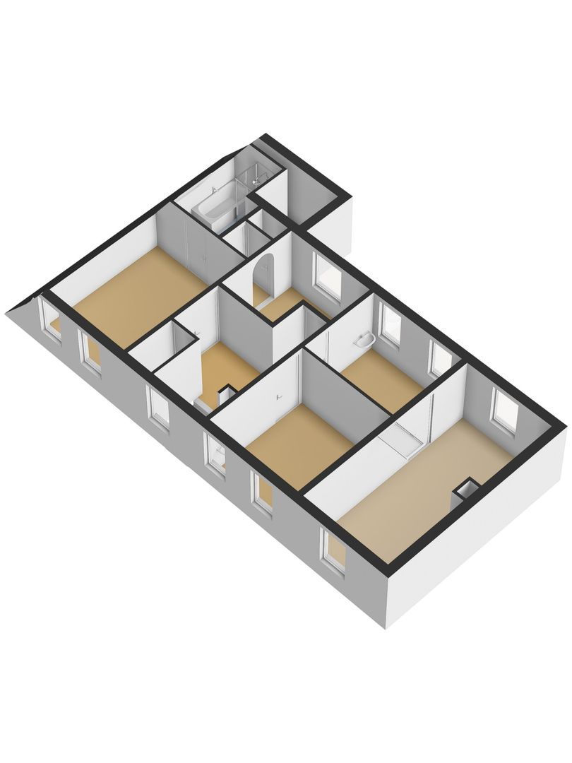 Haarsteegsestraat 7, Haarsteeg plattegrond-3