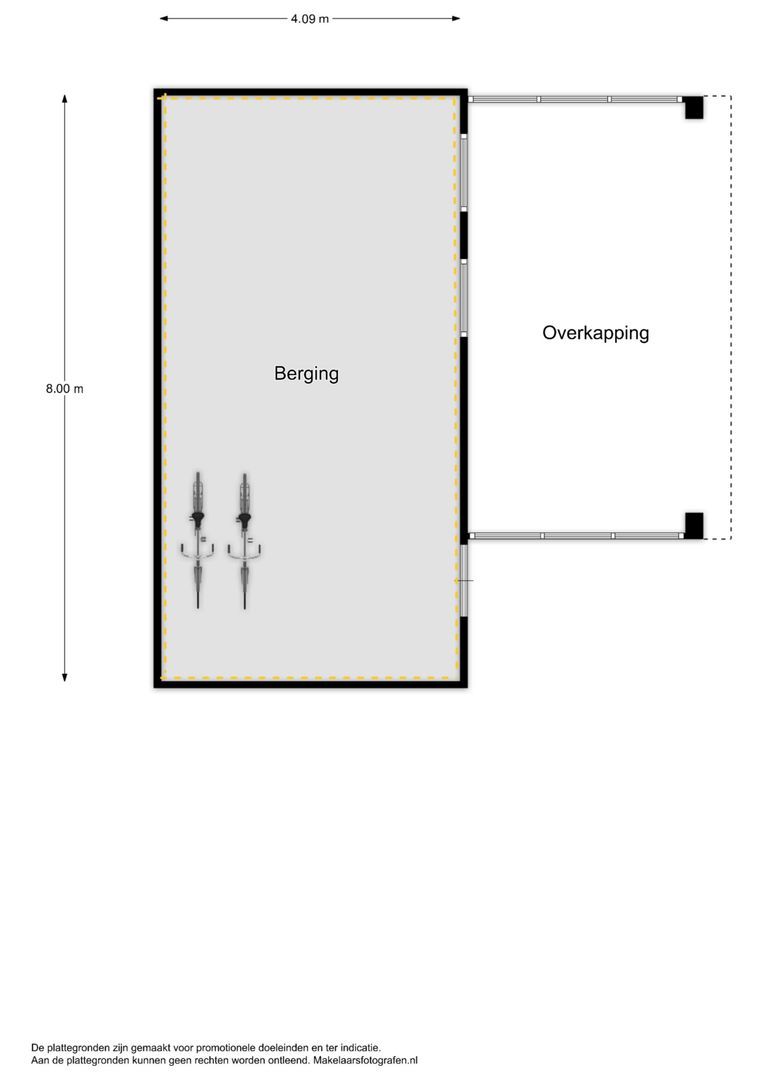 Lipsstraat 14, Drunen plattegrond-1