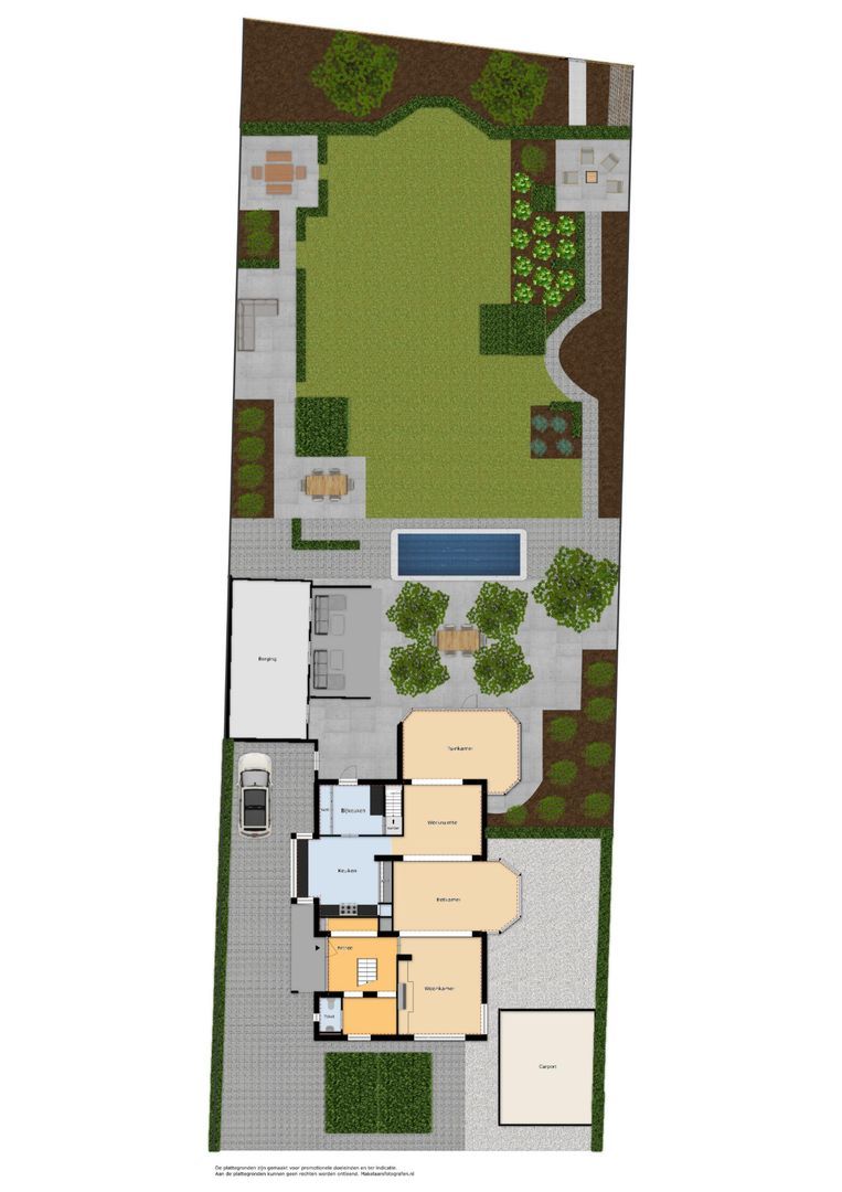 Lipsstraat 14, Drunen plattegrond-3