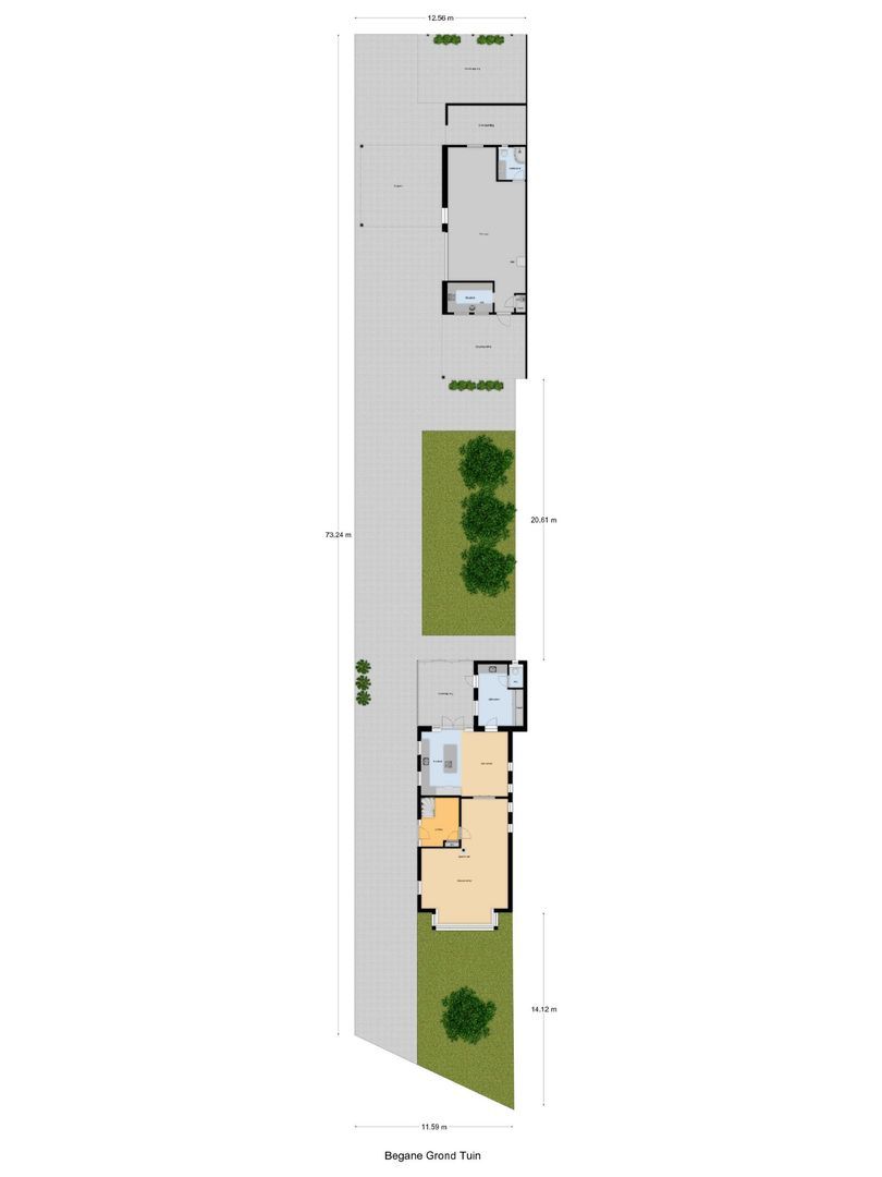 Kasteeldreef 40 A, Drunen plattegrond-6