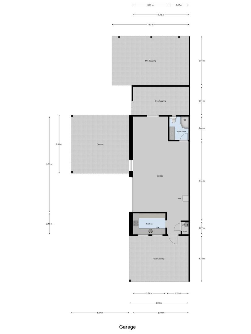 Kasteeldreef 40 A, Drunen plattegrond-8