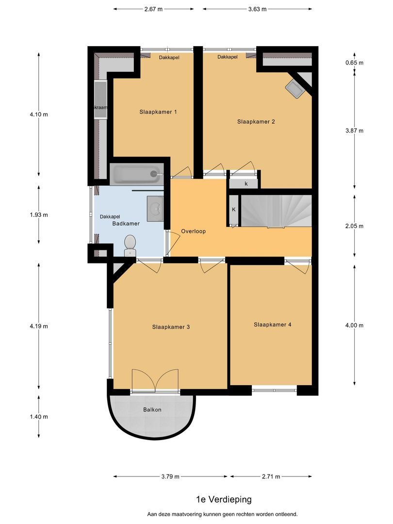Bosscheweg 38, Vught plattegrond-2