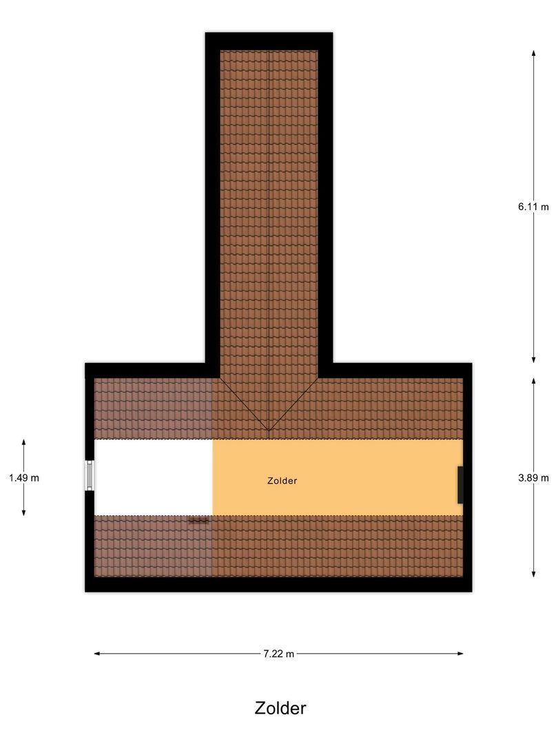 St.-Lambertusstraat 14, Cromvoirt plattegrond-5