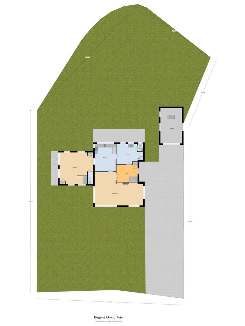 Loverensestraat 5, Cromvoirt plattegrond-2