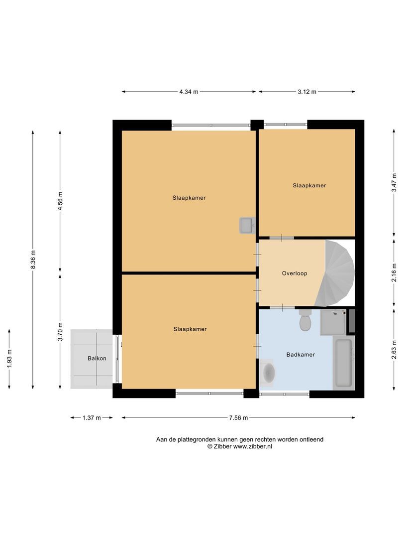 Van den Wijghaertstraat 5, Vught plattegrond-1