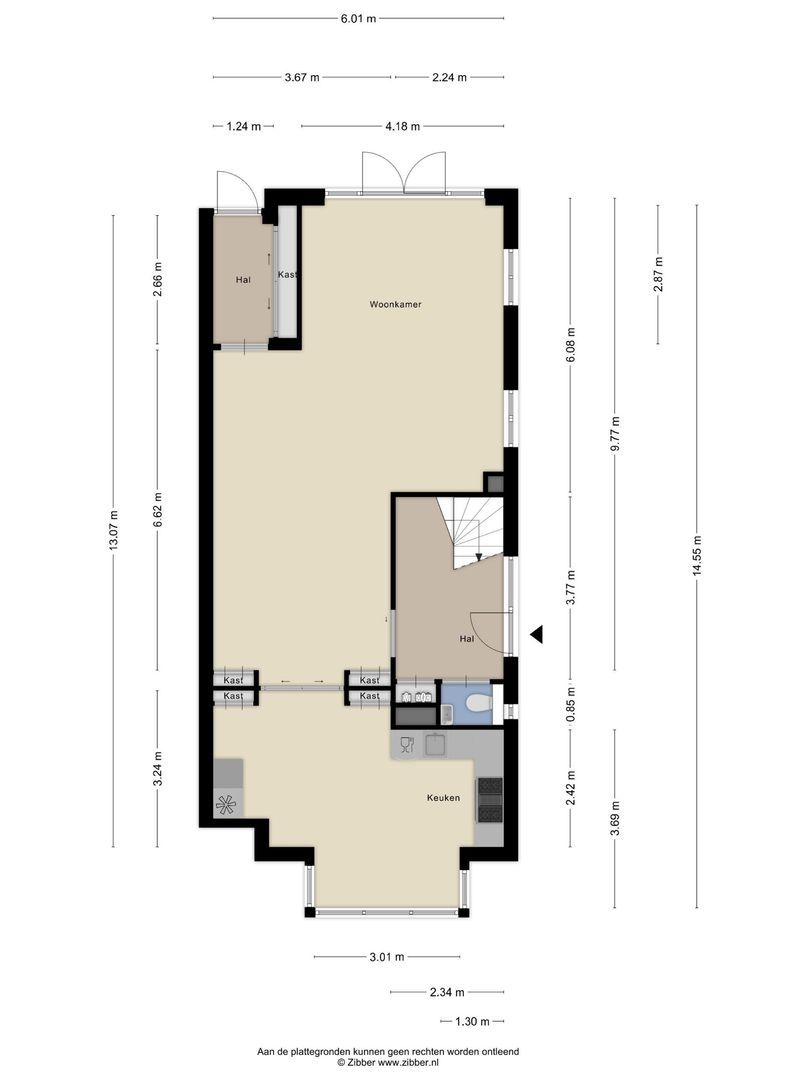 Torenstraat 5, Helvoirt plattegrond-0