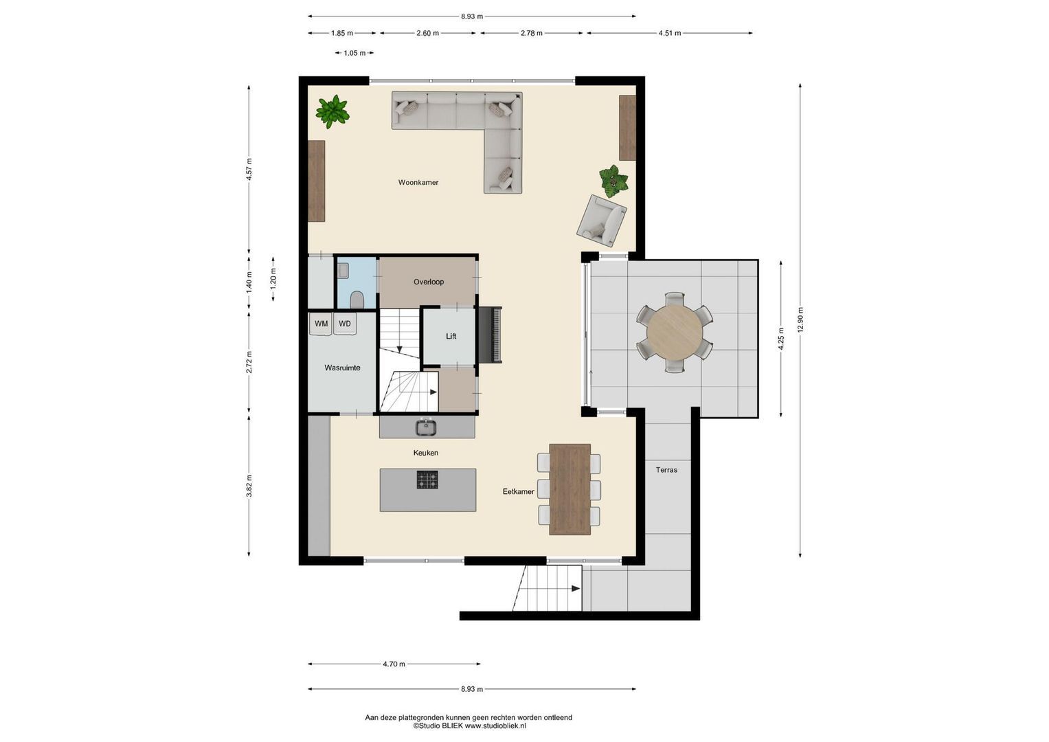 Lithse Dijk 48 A, Lith plattegrond-2