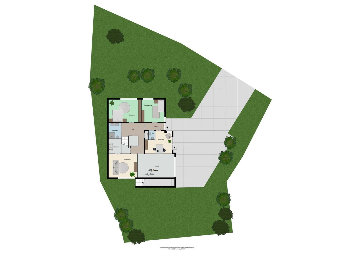 Lithse Dijk 48 A, Lith plattegrond-0