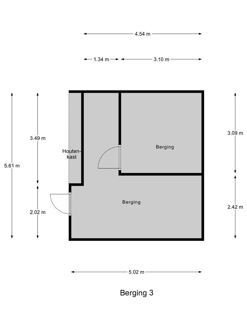 Elzenstraat 7, Nuland plattegrond-4